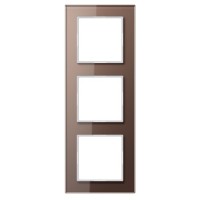 Рамка 3-постова Jung A creation AC583GLMO мокко