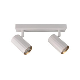 Світильник поворотний, спот Goldlux 323484 Nicea GU10 2x10W IP20 білий