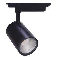 Трековый светильник Feron AL106 30Вт 6500К SMD (черный)