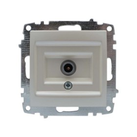 Розетка ELBI ZENA Silverline жемчужина TV без рамки ( 609-012500-273 )