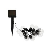 Гірлянда на сонячній батареї Goldlux 309273 Transparent LED 3000K IP44 прозора