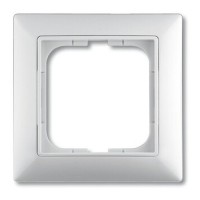 Одномісна рамка ABB Basic 55 2511-94-507 (альпійський білий)
