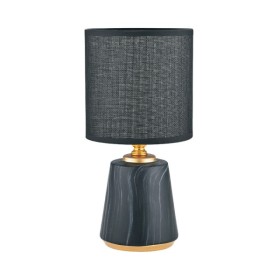 Настільна лампа Zuma Line 5905316628830 Ceri E14 1x40W IP20 чорна