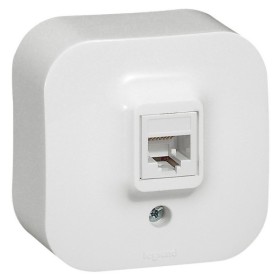 Розетка RJ45 кат 5е UTP Legrand Forix белая