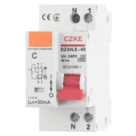 Диференційний вимикач CNC DZ30LE-40 32A 1Р+N 4,5кА 30мА (Б00029032)