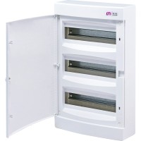 Наружный модульный щит ETI 001101009 ECT 36PO 36 М с белой дверцей