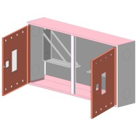 Пожежний щит Білмакс Б00029980 ШП 12060 У-С