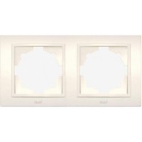Рамка ELBI ZENA кремовая 2-я (500-010300-226)