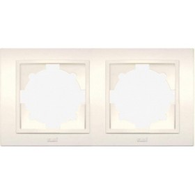 Рамка ELBI ZENA кремовая 2-я (500-010300-226)