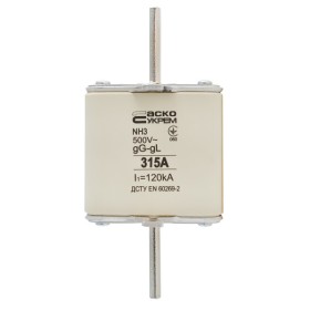 Запобіжник Аско-Укрем NH3 315A gG (A0050010038)