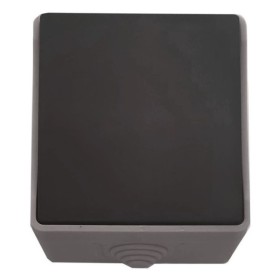 Накладний выключатель 1-клавишный TNSy SURFACE IP54 серый (TNSy5000167)