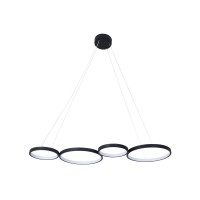 Подвесной светильник, люстра Goldlux 331021 Flamenco LED 1x42W 4000K 5700Lm IP20 черный