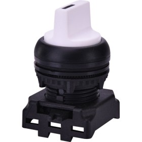 Трехпозиционный поворотный переключатель ETI 004771343 EGS3-NN-W с фиксацией 1-0-2 45° (белый)