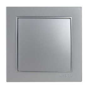 Вимикач Nilson Thor срібло 1кл ( 27131001 )