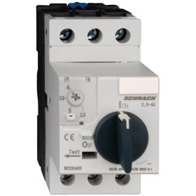 Автомат захисту двигуна Schrack BE200400 2,5-4А 3P