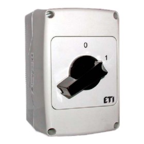 Кулачковий перемикач у корпусі ETI 004773167 CS 40 10 PNG (3p "0-1" IP65 40A)