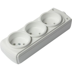 Тримісна колодка E.Next etes.3 без заземлення (s042101)