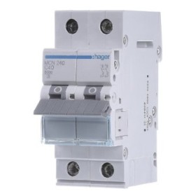 Автоматичний вимикач Hager MCN240 6кА C 40A 2P