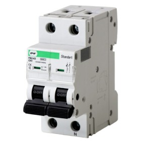 Автоматичний вимикач Promfactor STANDART FB2-63 1P+N C 63A 6кА (FB2CN2063)