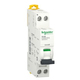Автоматичний вимикач Schneider Electric Acti9 A9P44616 1P+N 16А B 6кА