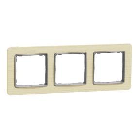 Потрійна рамка Schneider Electric Sedna Elements береза SDD380803