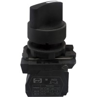 Перемикач Promfactor FP5-AD53 2NO чорний (FP5-AD53)