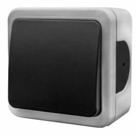 Накладний 1-кл вимикач NE-AD MULTIMA 92-52-01 сірий