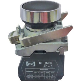 Кнопка Promfactor FP4-BA21 1NO чорна (FP4-BA21)