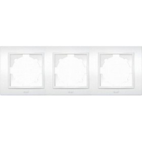 Рамка ELBI ZENA белая 3-я (500-010200-227)