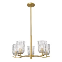 Люстра Zuma Line P0590-05B-V7AC Tazza E14 5x40W IP20 золота (5905316640368)