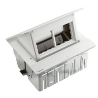 Лючок із висувним блоком Legrand на 4 модулі (654801) білий