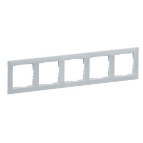 Рамка 5-постовая Legrand SUNO (алюминий) 721515