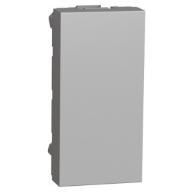 Заглушка Schneider Electric NU986530 для розетки 1М (алюміній)
