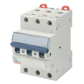 Автоматический выключатель GEWISS 3P C 50А 6кА (GW92072)