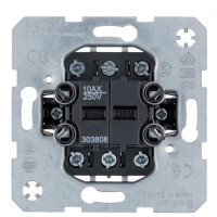Выключатель 2-клавишный (механизм) 10АХ/250В Berker