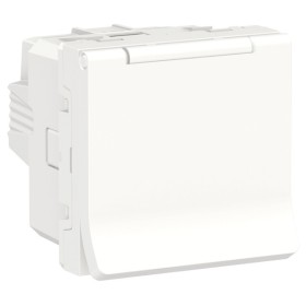 Розетка Schneider Electric NU303718TA (винтовой зажим) 16А (белая)