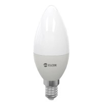Светодиодная лампа Elcor 534330 Е14 С37 5Вт 2700К