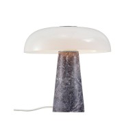 Настільна лампа Nordlux 2020505010 Glossy E27 1x15W IP20 сіра