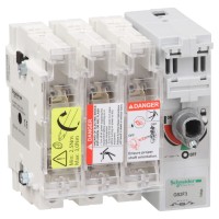 Роз'єднувач із запобіжником Schneider Electric GS2F3 14х51 3х 50A