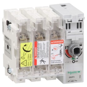 Разъединитель с предохранителем Schneider Electric GS2F3 14х51 3х50A