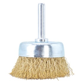 Щітка чашка Tolsen (77548) 50х6.4мм із гофрованого латунованого дроту 0.3мм