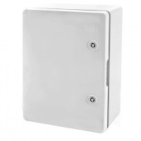 Ударопрочный шкаф ADAL PANO MD9005 350х500х190мм ABS с монтажной панелью IP65