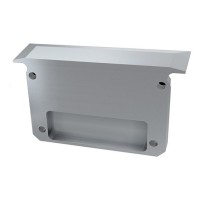 Заглушка Lumines для типа INSO без отверстия серебро