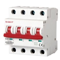 Модульний автоматичний вимикач E.Next e.industrial.mcb.100.4.C50 4р 50А C (i0180035)