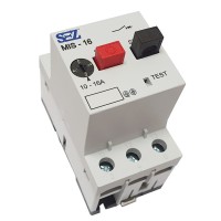 Автомат захисту двигуна Sez MIS25-16 (10-16А) з тепловим та електромагнітним розчіплювачем