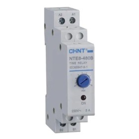 Реле затримки часу Chint NTE8-A AC 24В 1NO 48с-480с на вимкнення (258365)
