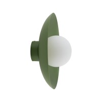 Бра, настенный светильник TK Lighting 10935 Slate G9 1x8W IP20 зеленый