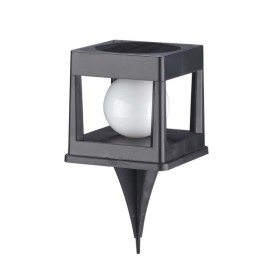 Вуличний світильник на сонячній батареї Goldlux 329486 Cubo LED 4000K IP44 чорний