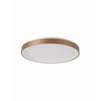 Світильник стельовий Italux PLF-53675-048RC-GD-3KS4 Vico LED 1x38W 3000K/4000K 3100Lm IP20 золотий