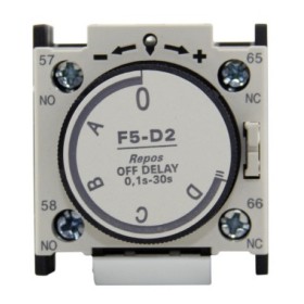Приставка витримки часу Chint F5-D2 із затримкою 0,1…30с на вимкнення (258019)